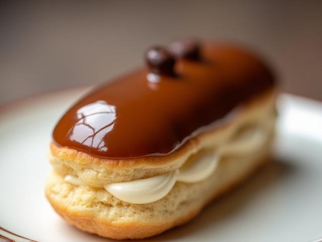 Éclair au Café élégamment glacé